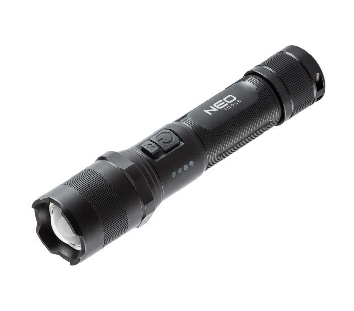 Neo Tools 99-035 Zseblámpa tölthető USB 1000lm OSRAM P9 LED 10W Neo Tools 99-035 Zseblámpa tölthető USB 1000lm OSRAM P9 LED 10W