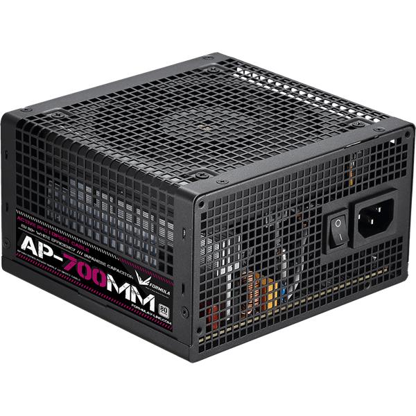 Formula Tápegység 700W -  (80 Plus, Aktív PFC, 12cm) (AP-700MM)