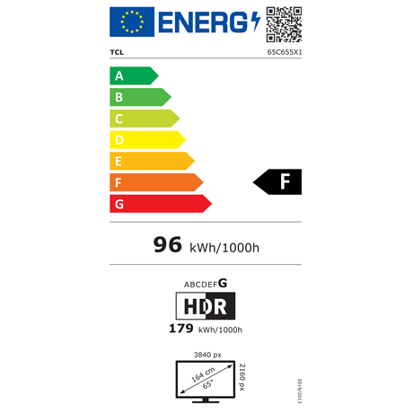 Tcl 65C655 QLED GOOGLE SMART Televízió