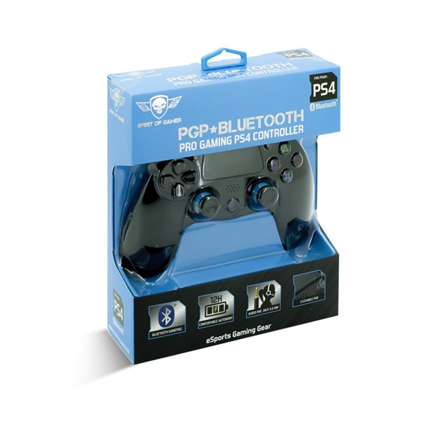 Spirit of Gamer vezeték nélküli kontroller fekete-kék (SOG-BTGP41)