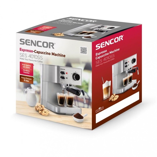 Sencor SES 4010SS Espresso kávéfőző