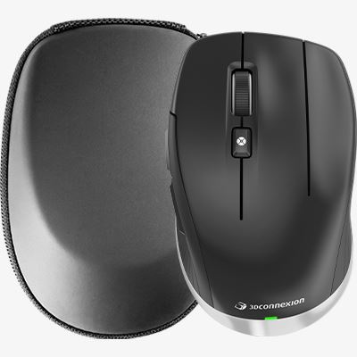 3DX 3DConnexion CadMouse Compact Wireless vezeték nélküli egér fekete (3DX-700082) 3DX 3DConnexion CadMouse Compact Wireless vezeték nélküli egér fekete (3DX-700082)