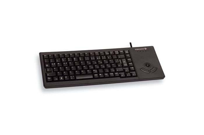 Cherry XS Trackball US billentyűzet fekete USB (G84-5400LUMEU-2)