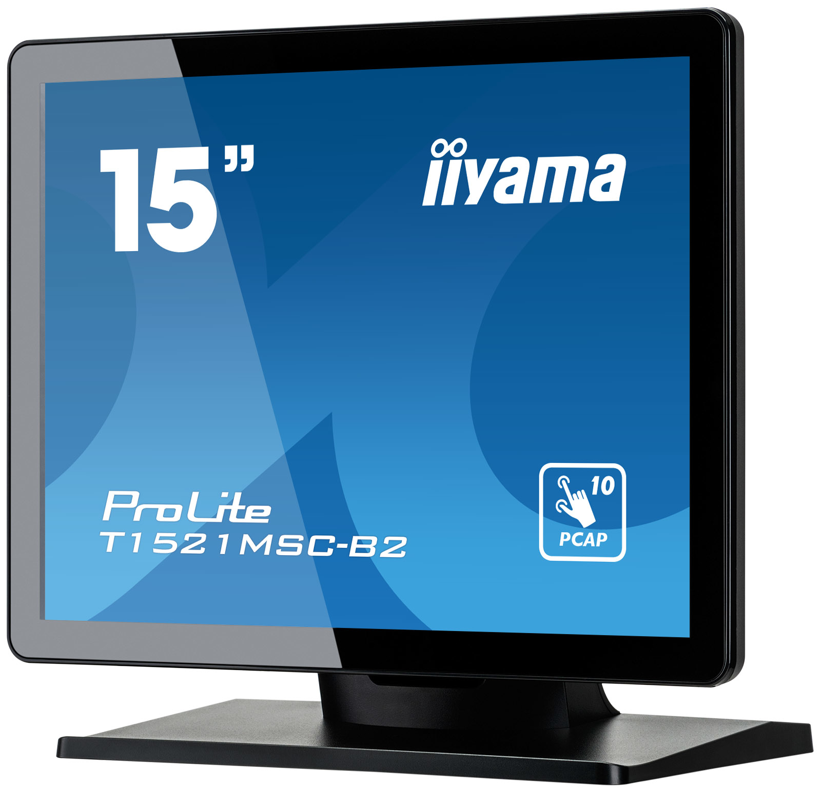 iiyama 15" ProLite T1521MSC-B2 LED Monitor - 1024x768, XGA, TN, Hangszóró, Érintőképernyő, Fekete