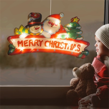 Family Christmas 56530A LED ABLAKDEKOR 45 x 24 CM