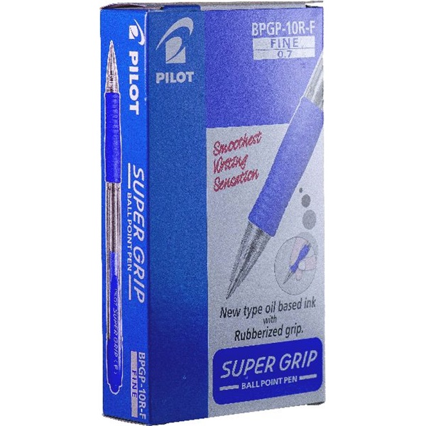 Pilot Super Grip 12 db/csomag kék golyóstoll Pilot Super Grip 12 db/csomag kék golyóstoll