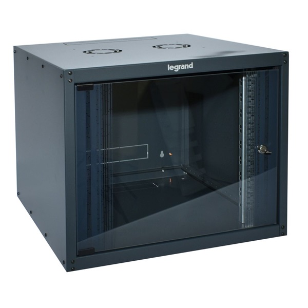 Legrand Linkeo 15U 19" fali Rack szekrény 600x600mm antracitszürke (646213) Legrand Linkeo 15U 19" fali Rack szekrény 600x600mm antracitszürke (646213)