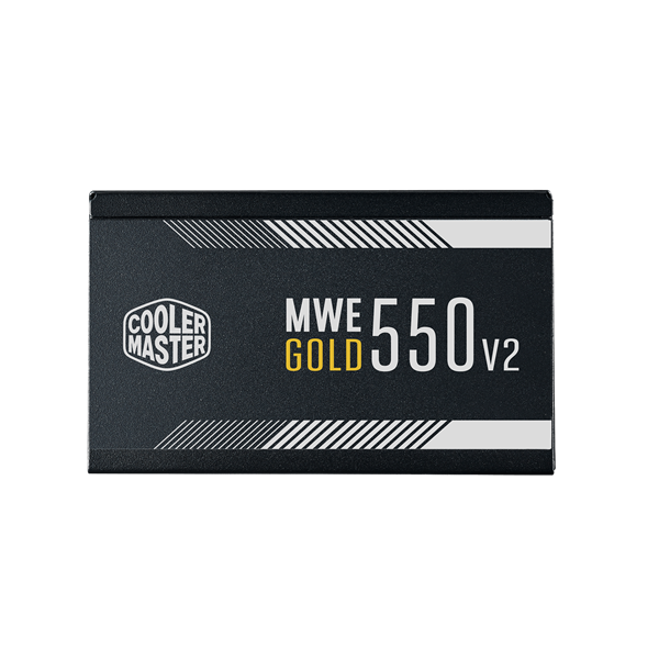 COOLER MASTER  MWE GOLD 550W 12cm 80+ Gold V2 Tápegység Fekete