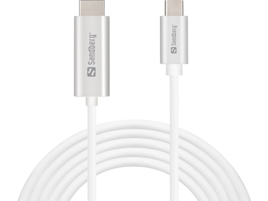 Sandberg USB-C -> HDMI kábel 2m (136-21)