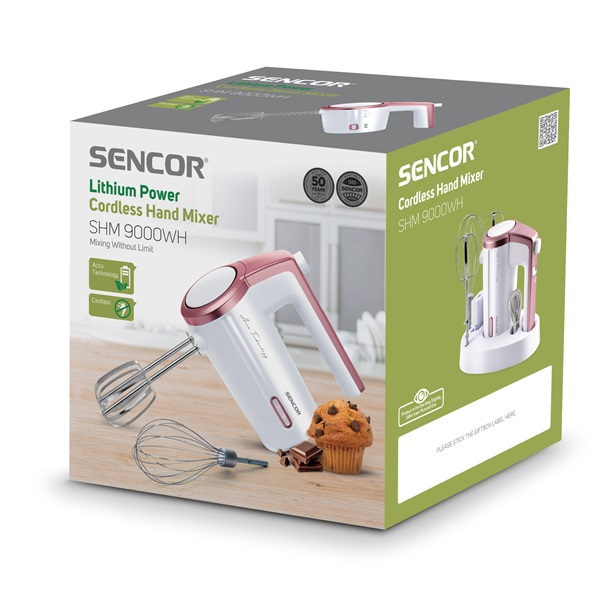 Sencor SHM 9000WH vezeték nélküli kézi mixer