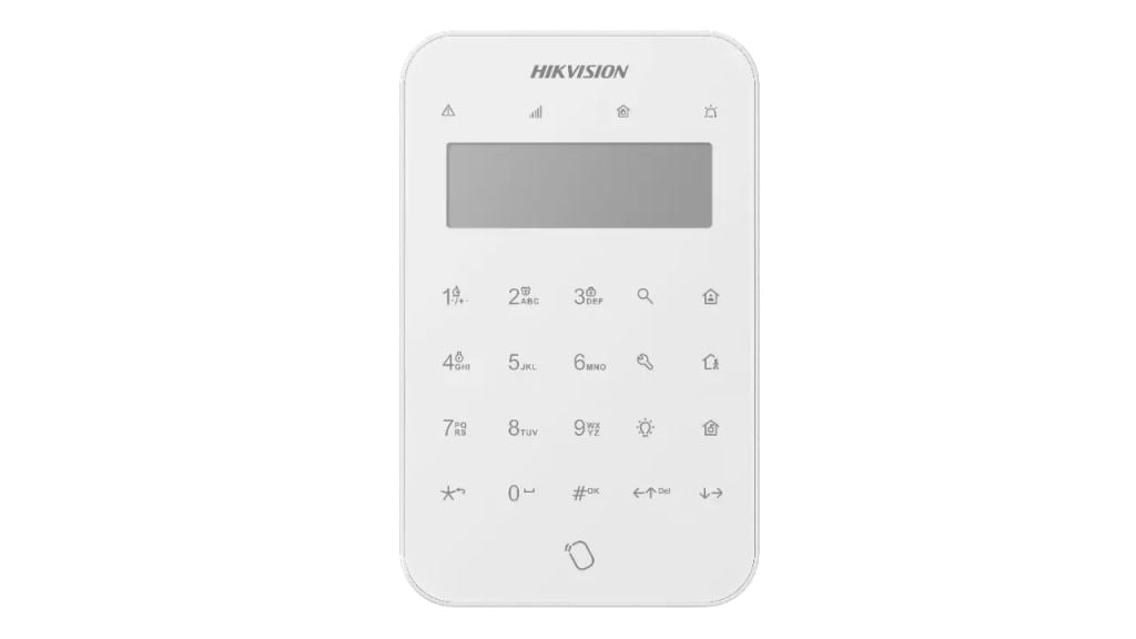 Hikvision AX Pro vezérlő billentyűzet (DS-PK1-LT-WE)
