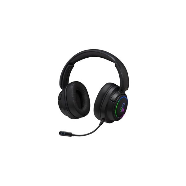 The G-Lab  KORP-IRIDIUM  2,4Ghz USB-C Bluetooth mikrofon fekete Vezeték nélküli Fejhallgató