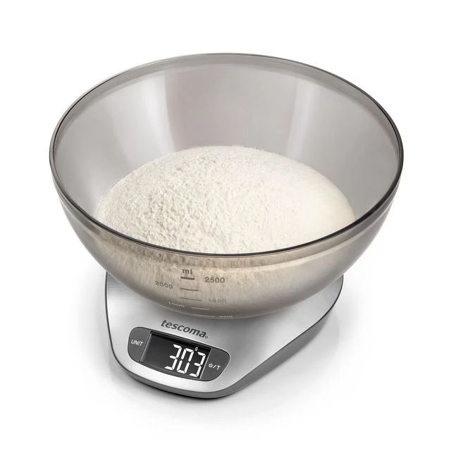Tescoma 635910.00 GrandCHEF digitális konyhai mérleg tállal 5kg-ig  