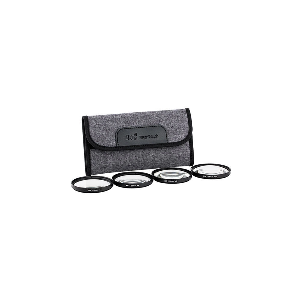 JJC 58mm Close Up Macro Filter Kit (+2, +4, +8, +10)