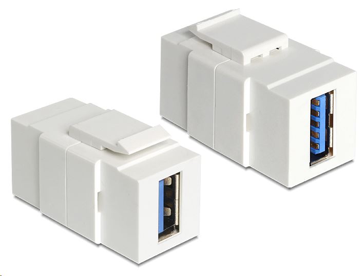 Delock Keystone modul USB 3.0 A anya> USB 3.0 A anya (86319) Delock Keystone modul USB 3.0 A anya> USB 3.0 A anya (86319)