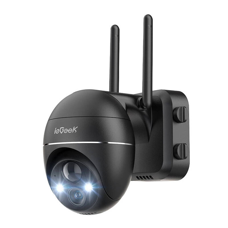 IeGeek ZS-GX1S 3MP WiFi kültéri kamera fekete