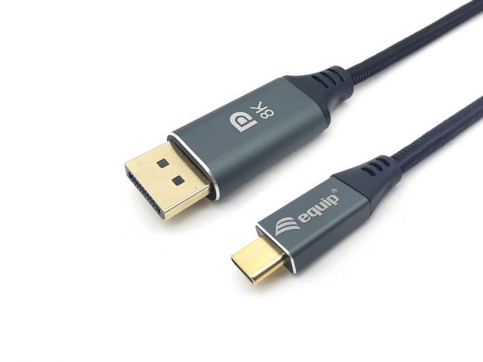 Equip 133423 USB-C - DisplayPort 1.4 Premium kábel 8K/60Hz 3m Equip 133423 USB-C - DisplayPort 1.4 Premium kábel 8K/60Hz 3m