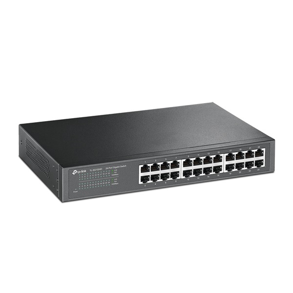 TP-Link TL-SG1024D 10/100/1000Mbps 24 portos switch 1U Rackmount TP-Link TL-SG1024D 10/100/1000Mbps 24 portos switch 1U Rackmount