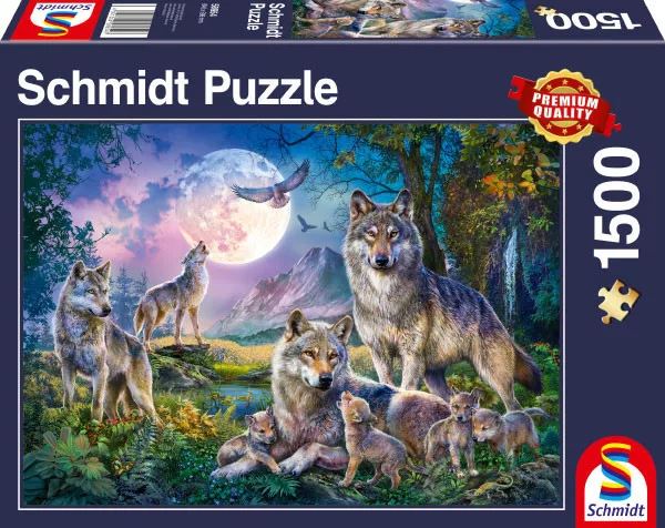 Schmidt Wolves, 1500db-os puzzle (58954)