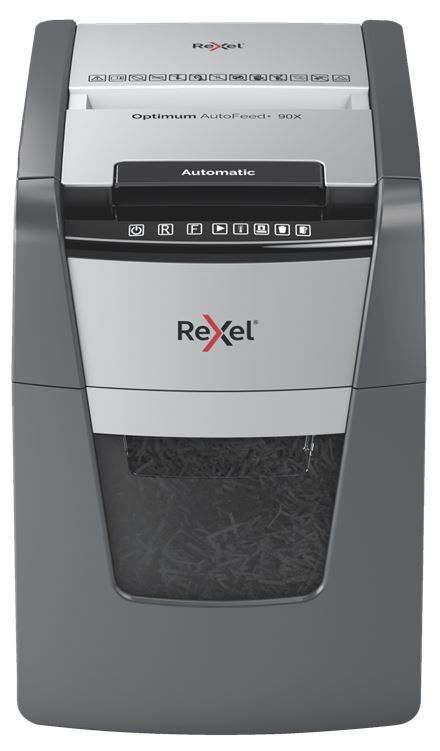 Rexel Optimum AutoFeed 90X automata konfetti iratmegsemmisítő (2020090XEU)