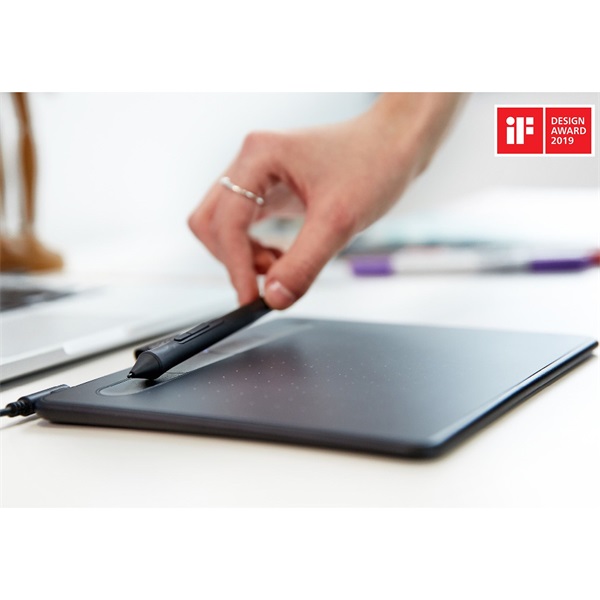 Wacom Intuos S digitális rajztábla fekete (CTL-4100K-N)