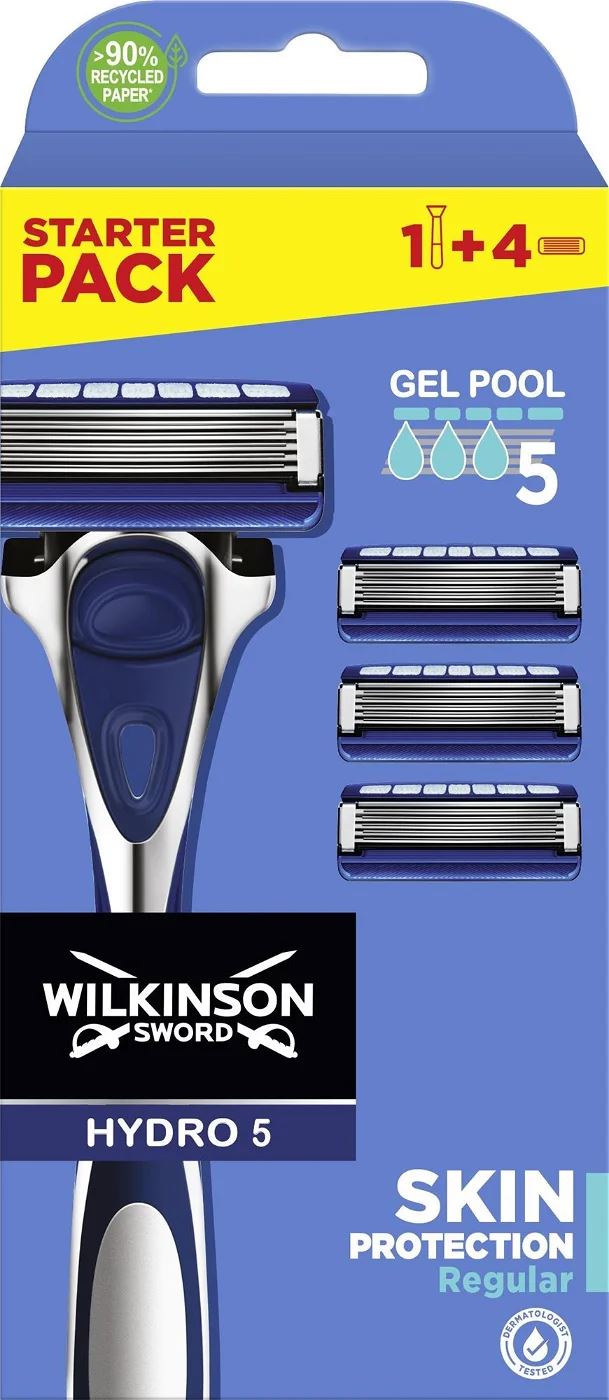 Wilkinson Hydro 5 Skin Protection borotva + 4db fej