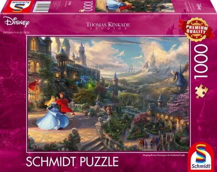 Schmidt Disney, Csipkerózsika táncol az Elvarázsoltban 1000db-os puzzle (57369)