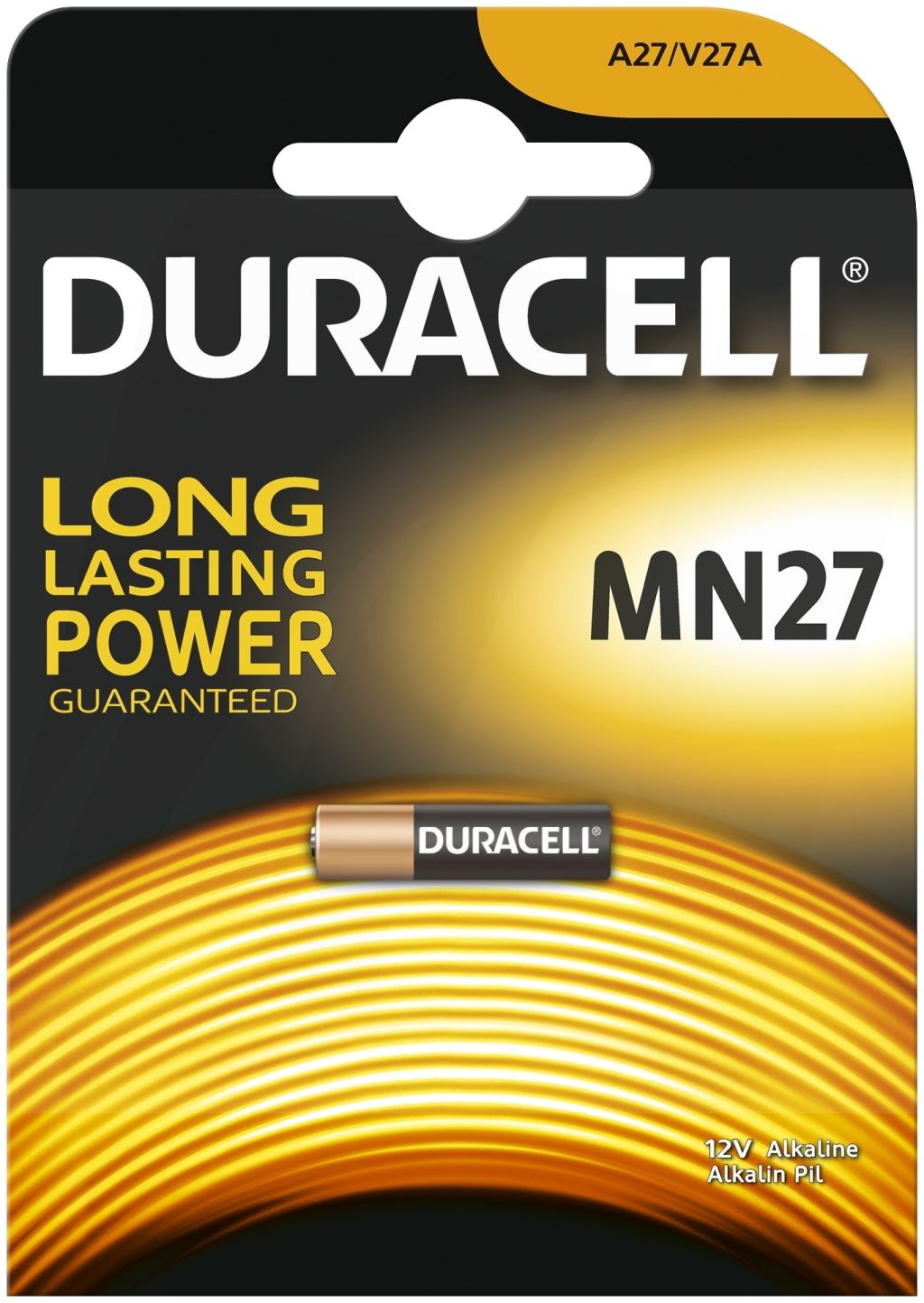 Speciális elem, MN27, 1 db, DURACELL