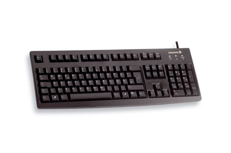 Cherry G83-6105 francia billentyűzet fekete (G83-6105LUNFR-2)
