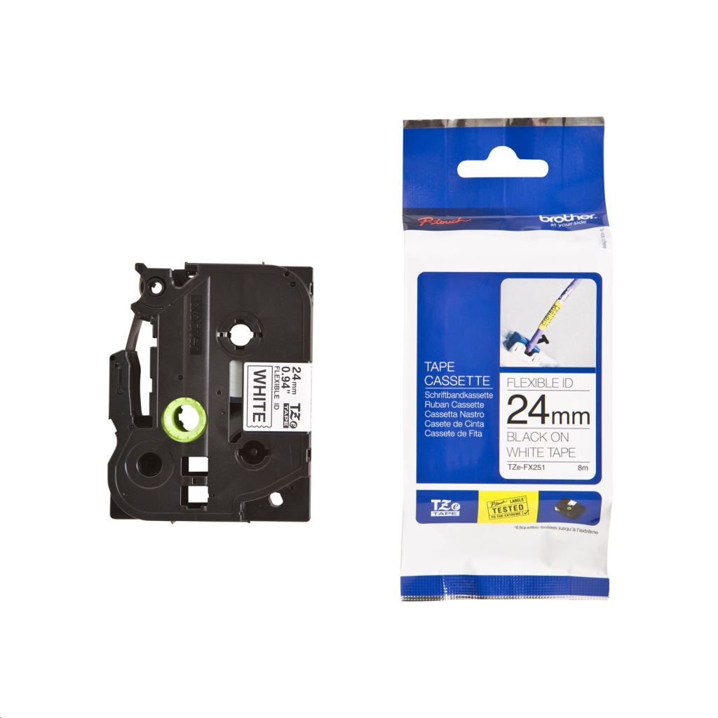 Brother P-touch TZe-FX251 szalag (TZEFX251)