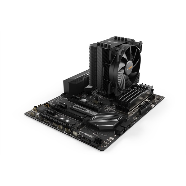 Be Quiet! Pure Rock 2 Black univerzális CPU hűtő fekete (BK007)