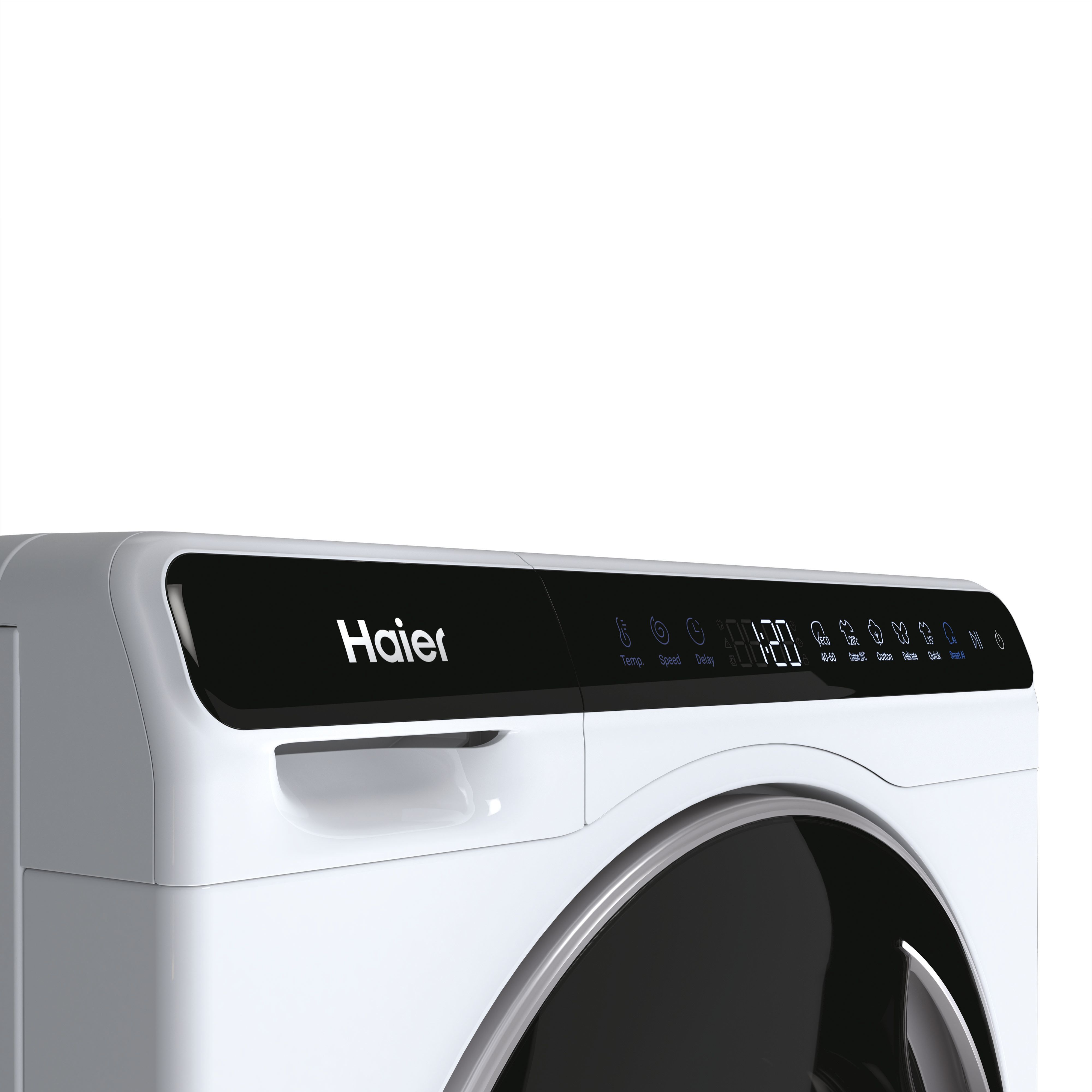 Haier HW50-BP12307-S Keskeny elöltöltős mosógép - 5kg, 1200 ford./perc, A Energiaosztály 