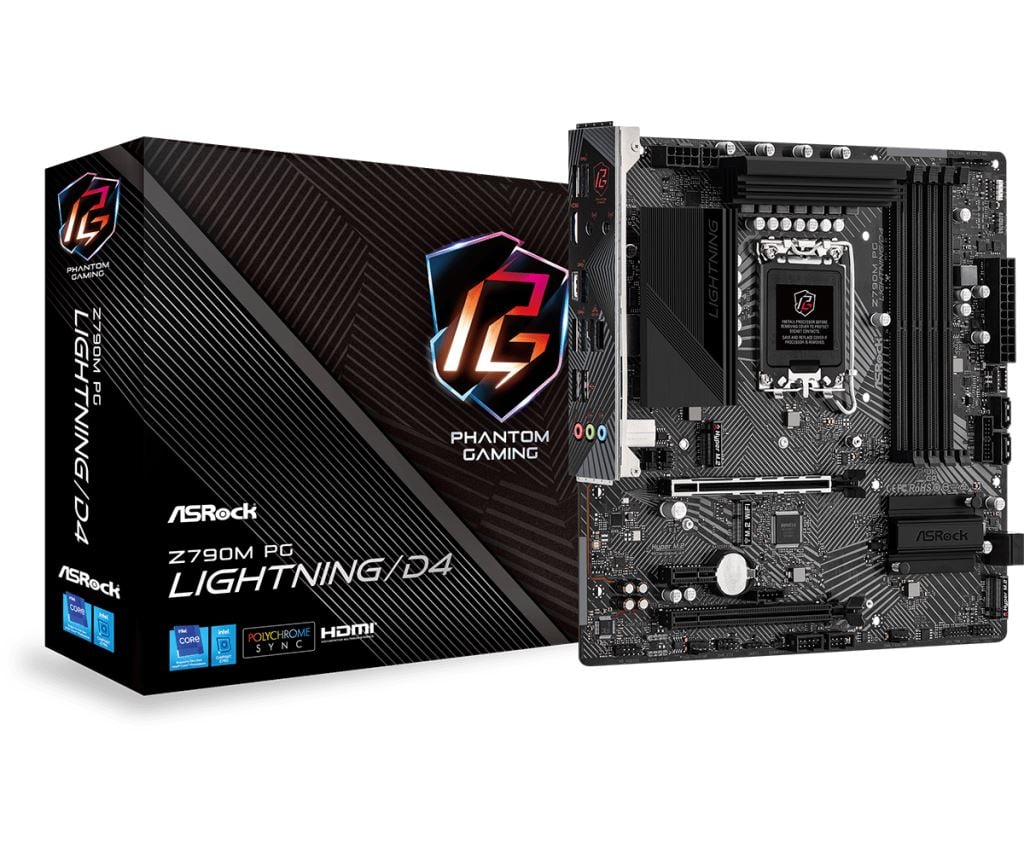 ASRock Z790M PG Lightning/D4 alaplap