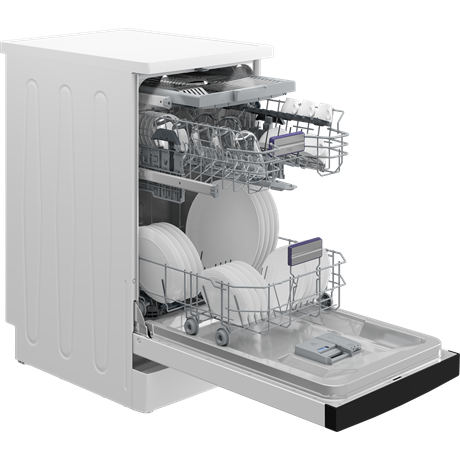Beko BDFS26120WQ  Keskeny  11 terítékes mosogatógép