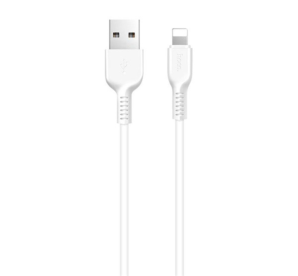 HOCO X20 adatkábel és töltő (USB - lightning 8pin, gyorstöltés támogatás, 200cm, törésgátló) FEHÉR (X20_LIGHT_2M_W) HOCO X20 adatkábel és töltő (USB - lightning 8pin, gyorstöltés támogatás, 200cm, törésgátló) FEHÉR (X20_LIGHT_2M_W)