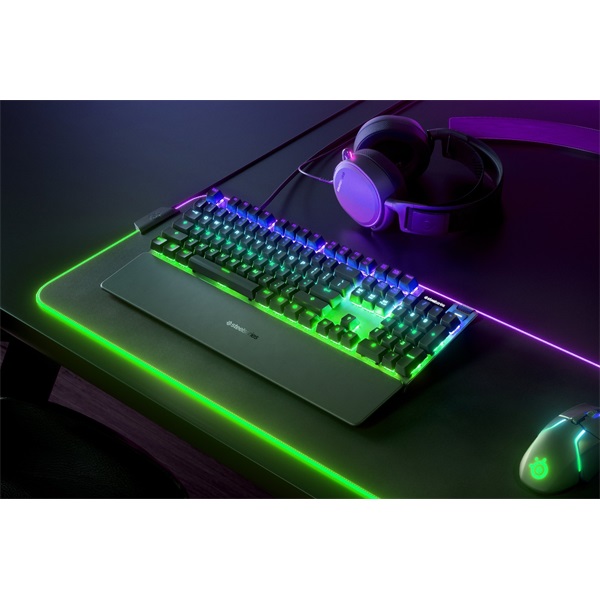 Steelseries Apex 7 SteelSeries QX2 Mechanical RGB Blue Switch UK billentyűzet (64778)