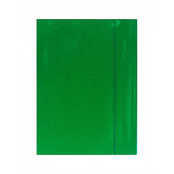 Fornax Gumis mappa A4, 600g. FC karton  Glossy zöld (A-400964)