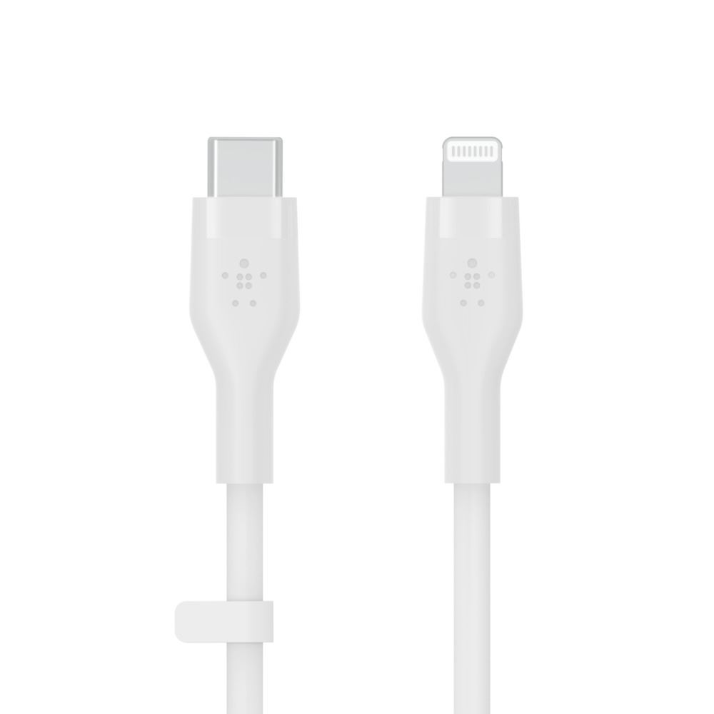 Belkin BOOST CHARGE Flex USB-C - Lightning kábel 1m fehér (CAA009bt1MWH)