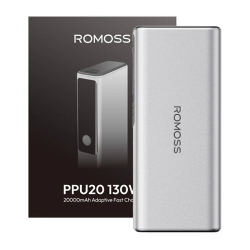 Romoss PPU10 10000mAh 130W Powerbank Ezüst