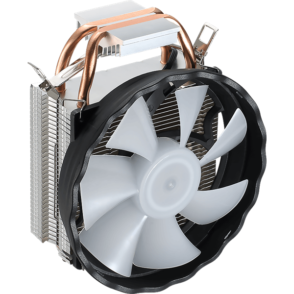 Formula Astral FRPW 2P 17-34dB 4pin csatlakozó 2 db heatpipe 9cm FRGB CPU Cooler Formula Astral FRPW 2P 17-34dB 4pin csatlakozó 2 db heatpipe 9cm FRGB CPU Cooler