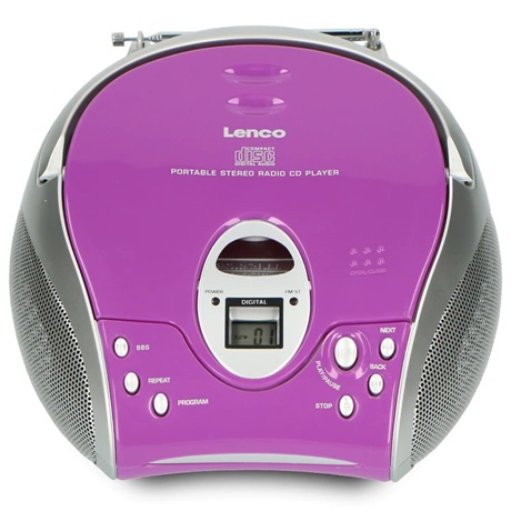 Lenco SCD-24 PURPLE CD-S RÁDIÓ