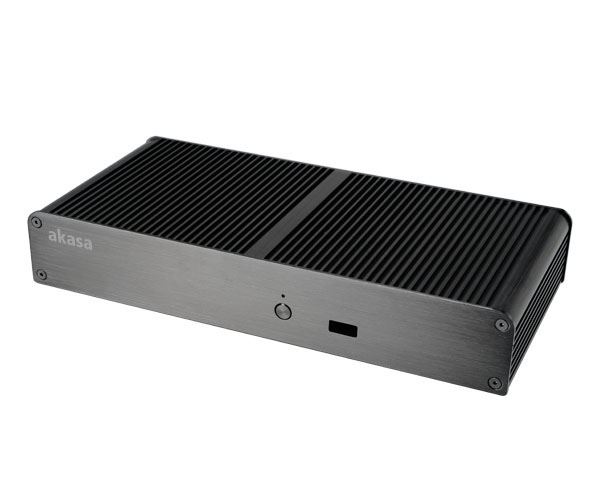 Akasa Tesla T NUC alaplap ház /A-NUC11-M1B/ OEM
