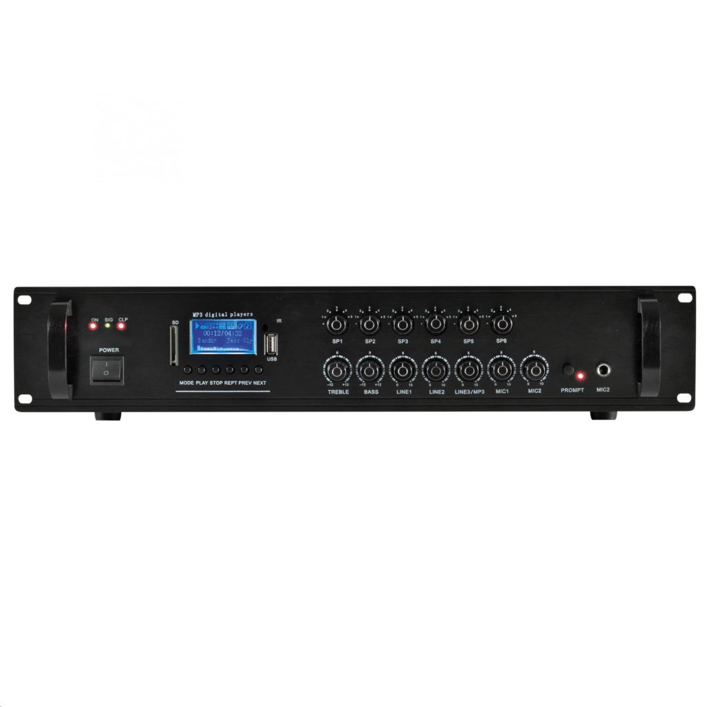 Somogyi MPA 240BT keverő-erősítő, FM-BT-MP3, 240Watt    