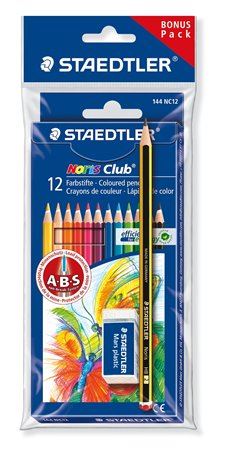 STAEDTLER "Noris Club" színes ceruza készlet 12db (TS61SET6) STAEDTLER "Noris Club" színes ceruza készlet 12db (TS61SET6)