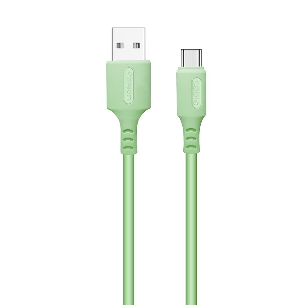 ColorWay USB-A - Type-C kábel 1m zöld (CW-CBUC042-GR) ColorWay USB-A - Type-C kábel 1m zöld (CW-CBUC042-GR)