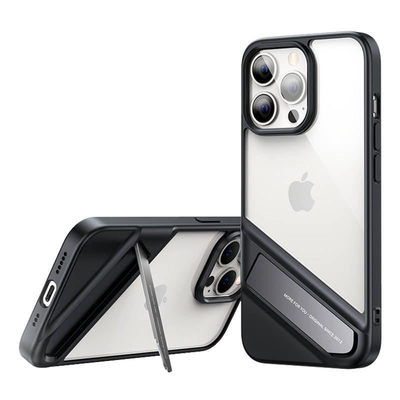 Kickstand case UGREEN 90154 for iPhone 13 Pro Max (black) Kickstand case UGREEN 90154 for iPhone 13 Pro Max (black)