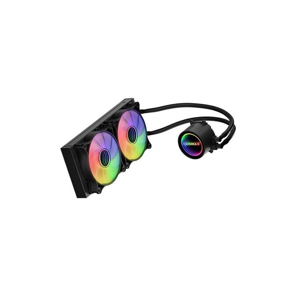 RAIDMAX INFINITA LS240 240mm ARGB fekete vízhűtéses processzor hűtő RAIDMAX INFINITA LS240 240mm ARGB fekete vízhűtéses processzor hűtő