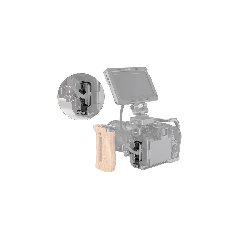 SMALLRIG HDMI and USB-C Cable Clamp for EOS R5 and R6 Cage 
