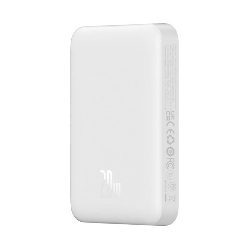 Magnetic Mini Air Powerbank Baseus 10000mAh 20W (white)