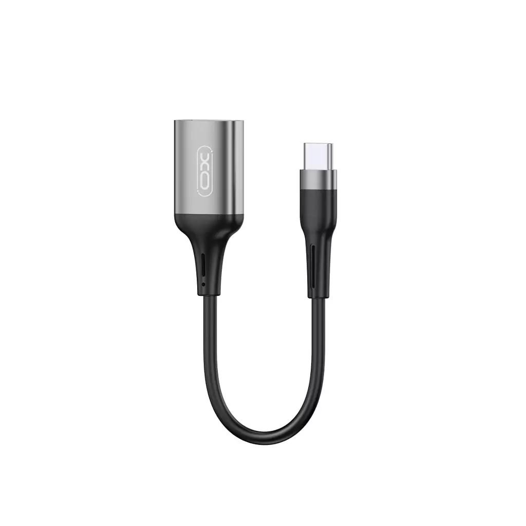 XO NB201 Type-C - USB-A OTG kábel 150mm fekete (128626) XO NB201 Type-C - USB-A OTG kábel 150mm fekete (128626)